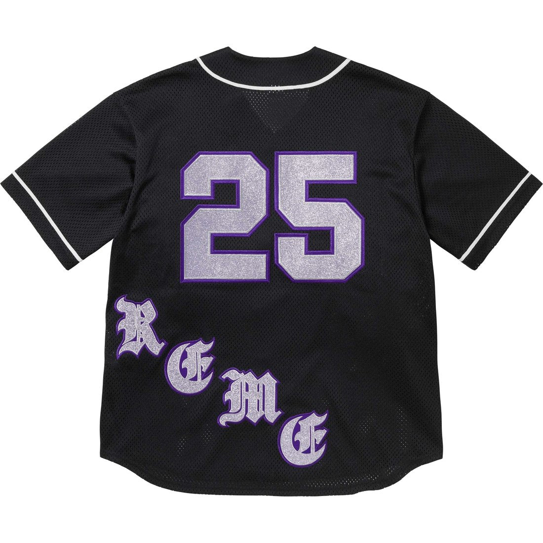 Supreme Old English Baseball Jersey “Black”