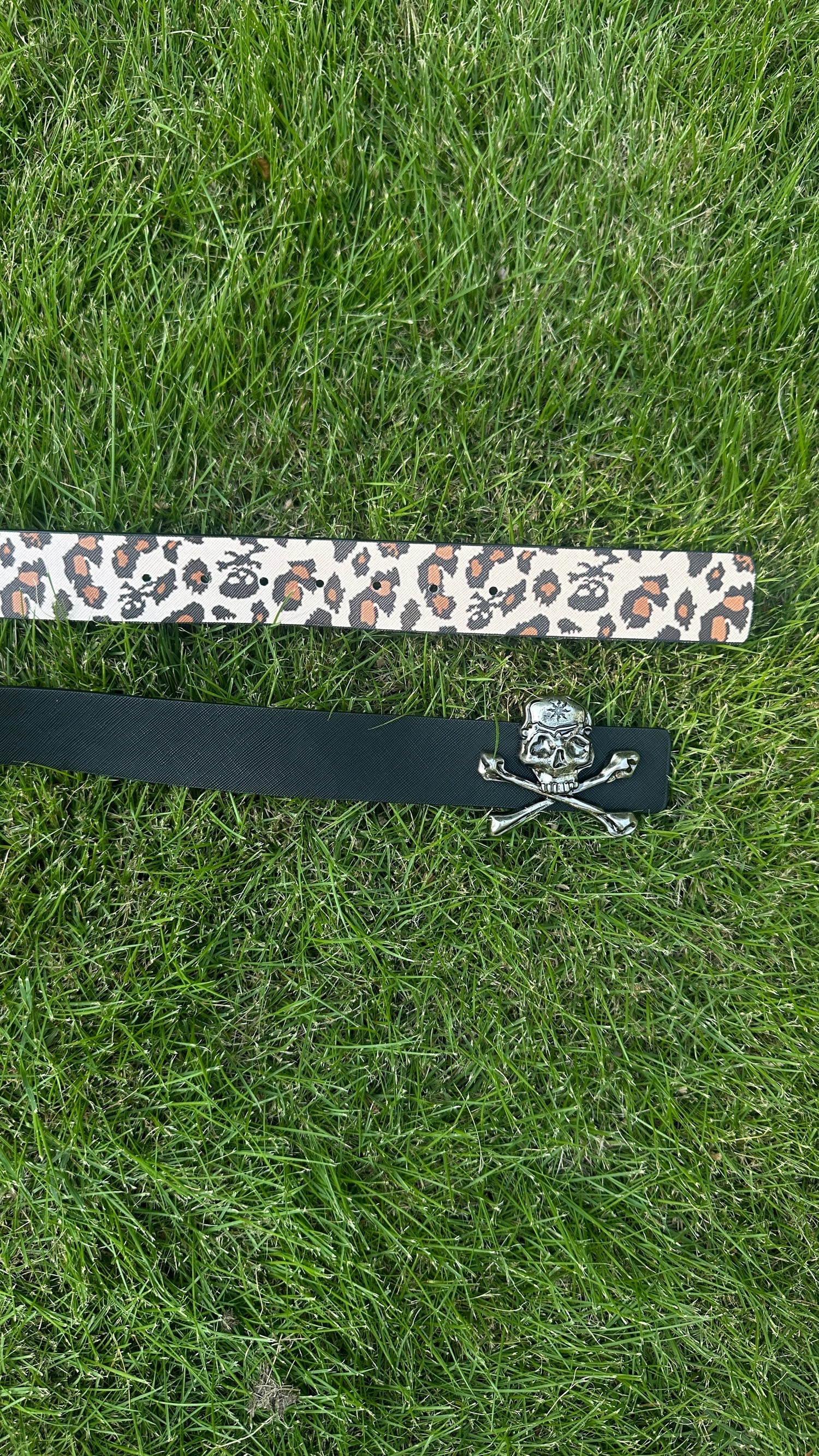 Avarice Leopard Belt “Toxic” (Reversible)