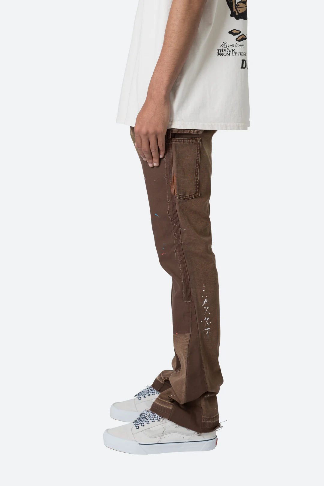 Calça Flare Denim “Chocolate”