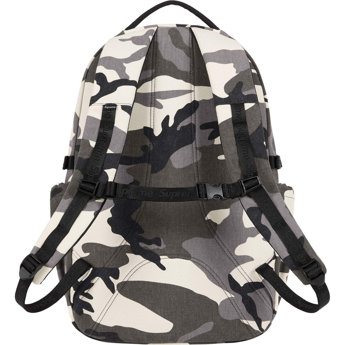 Supreme Logo Backpack “Snow Camo”