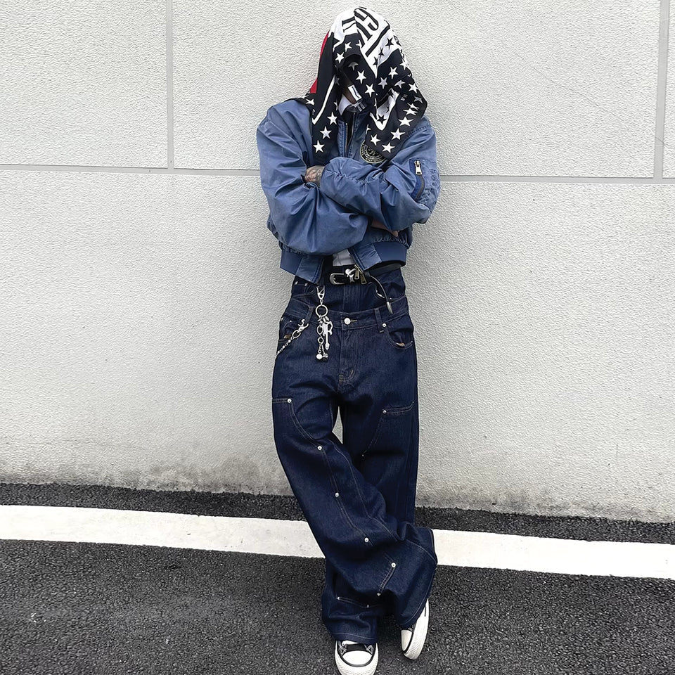 Calça Denim “Deux Visions”