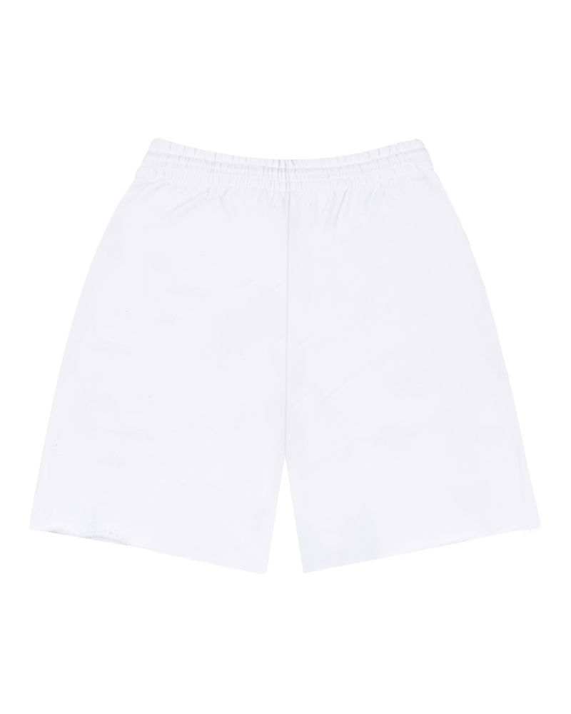 Denim Tear University Sweat Shorts “White”