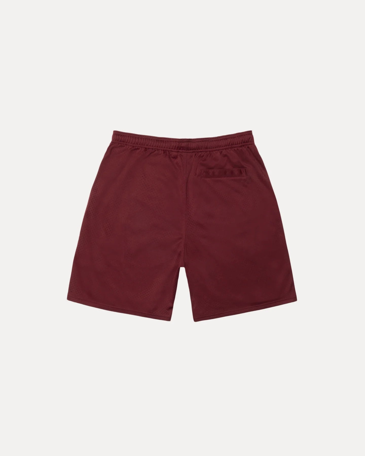 Stussy Basic Mesh Shorts “Dark Red”