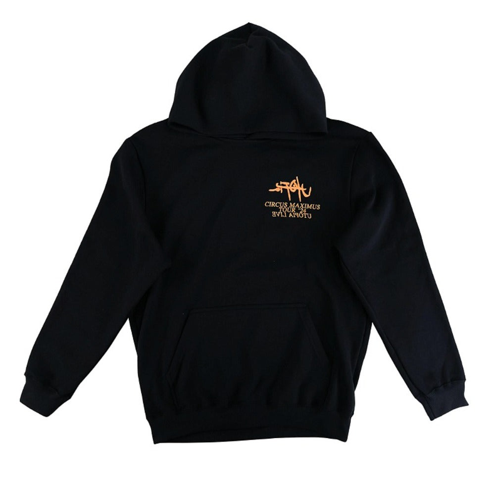 Travis Scott Circus Maximus South America Tour Hoodie “Black”