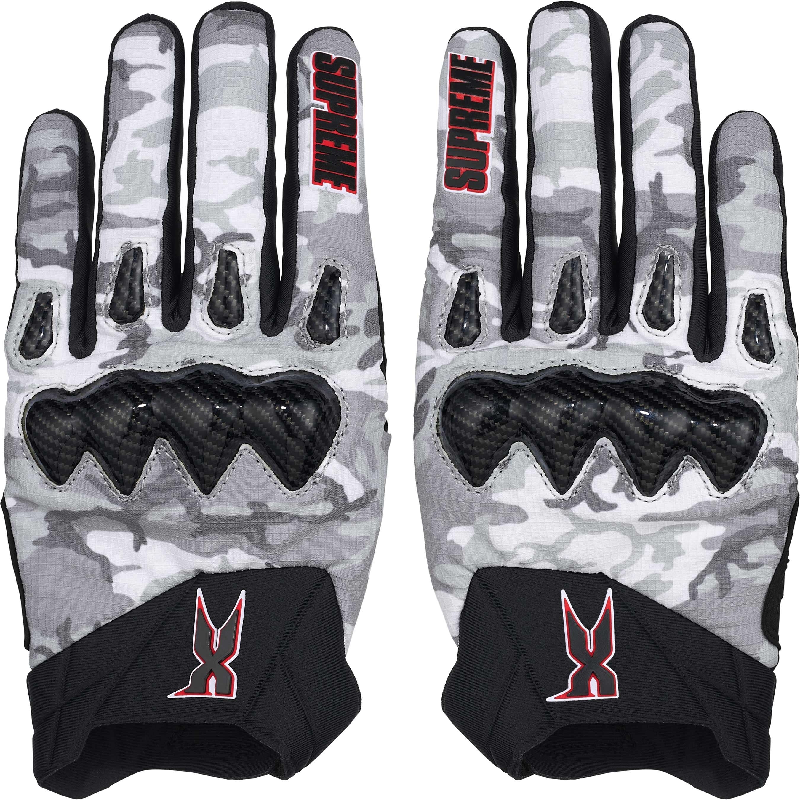 Luva Supreme X Fox Racing DMX Bomber “Snow Camo”