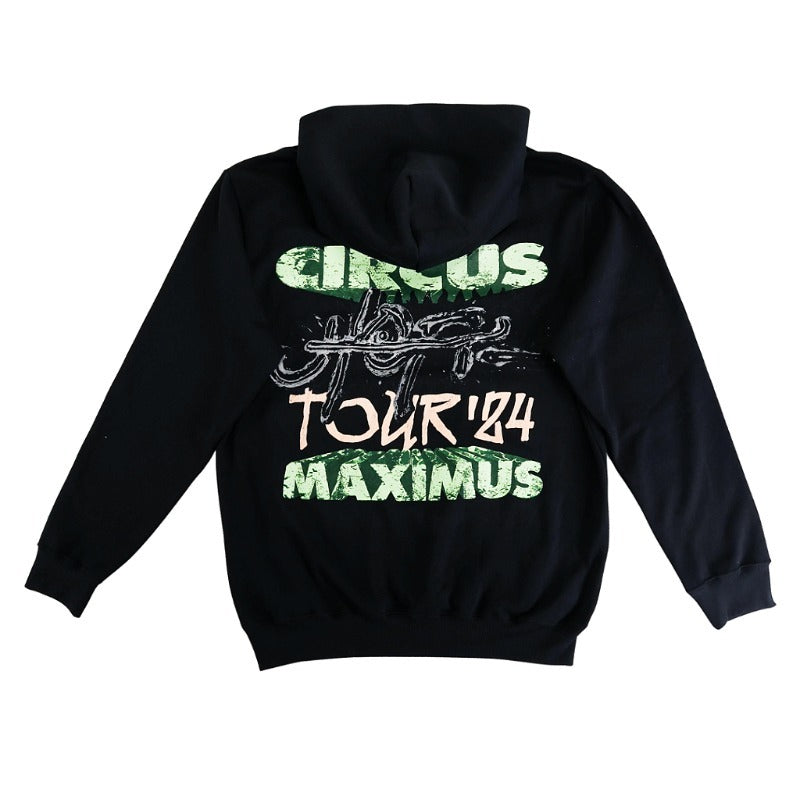 Travis Scott Circus Maximus South America Tour Hoodie “Black”
