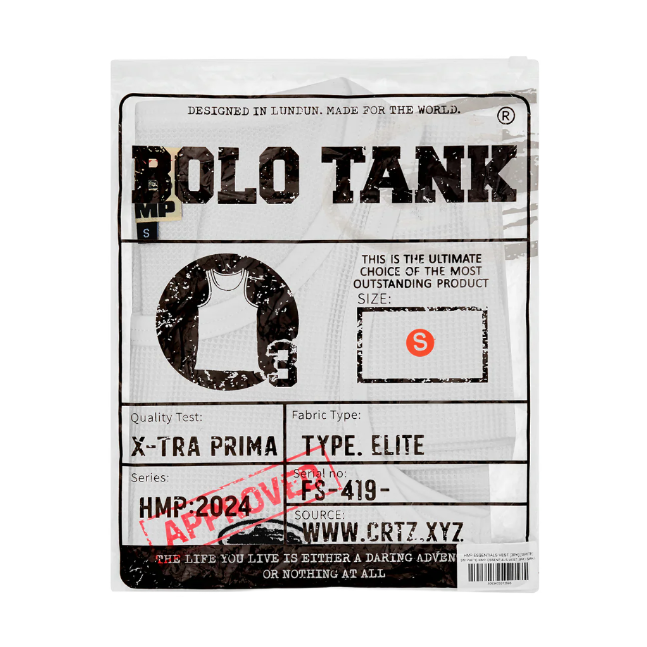 Corteiz HMP Tank Top “White”