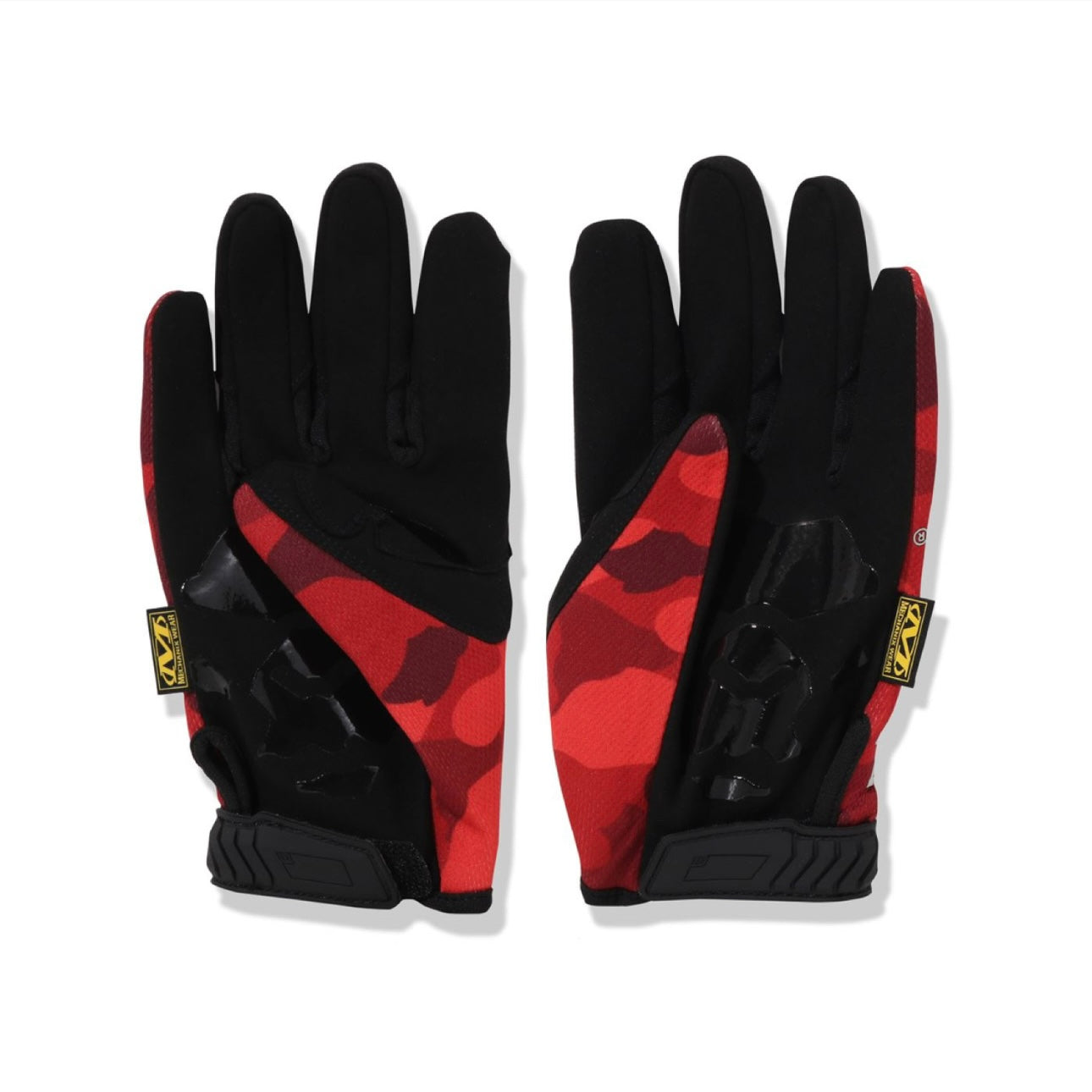 Luva BAPE Mechanix Camo “Red”