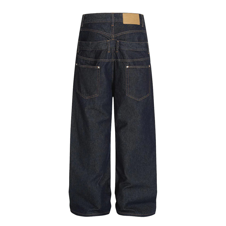 Calça Denim “Deux Visions”