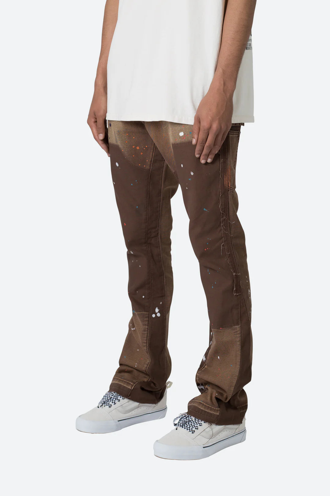 Calça Flare Denim “Chocolate”