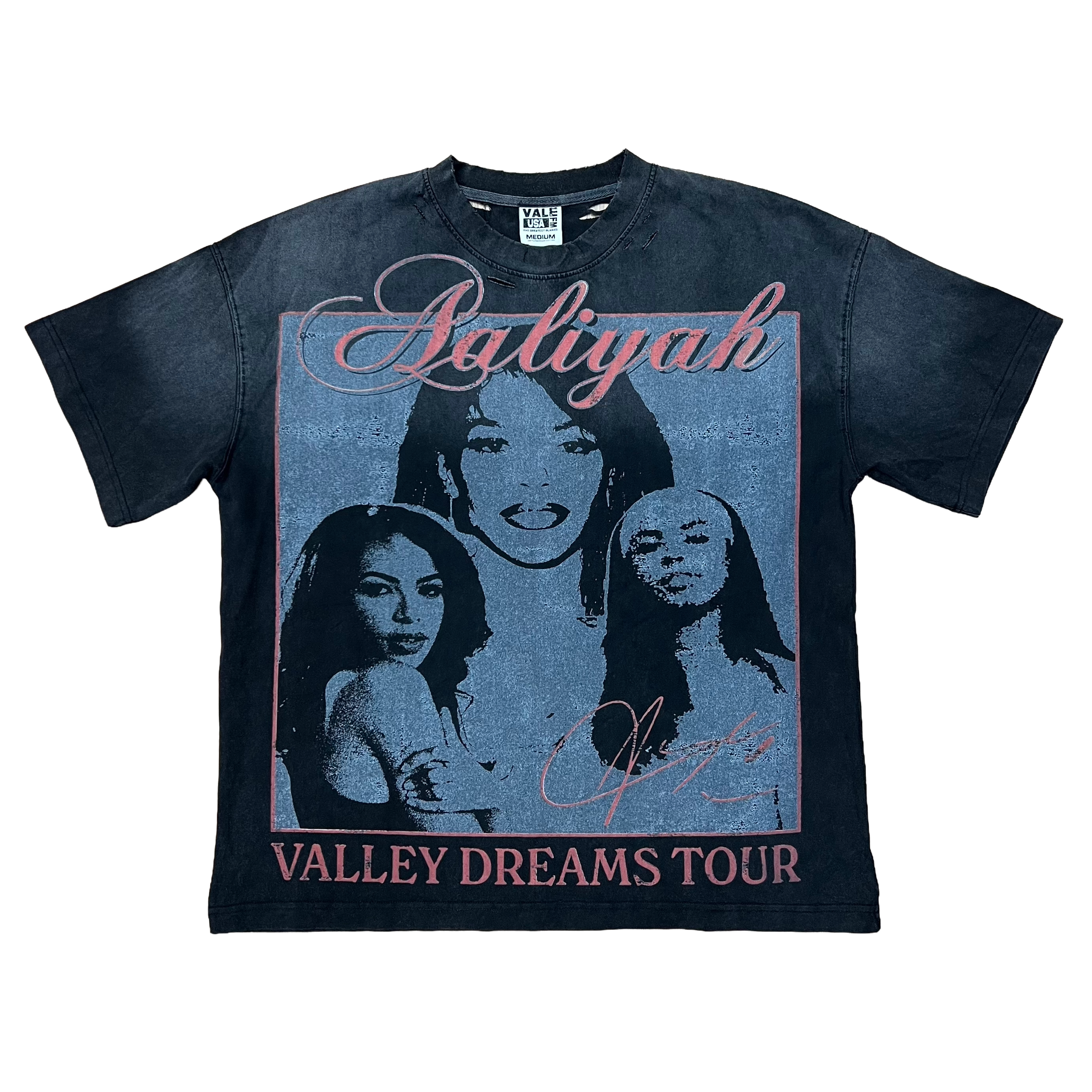 Vale Lives Forever Aaliyah Tee “Black”