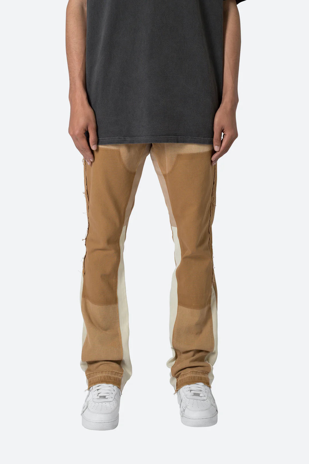 Calça Flare Denim “Brown”