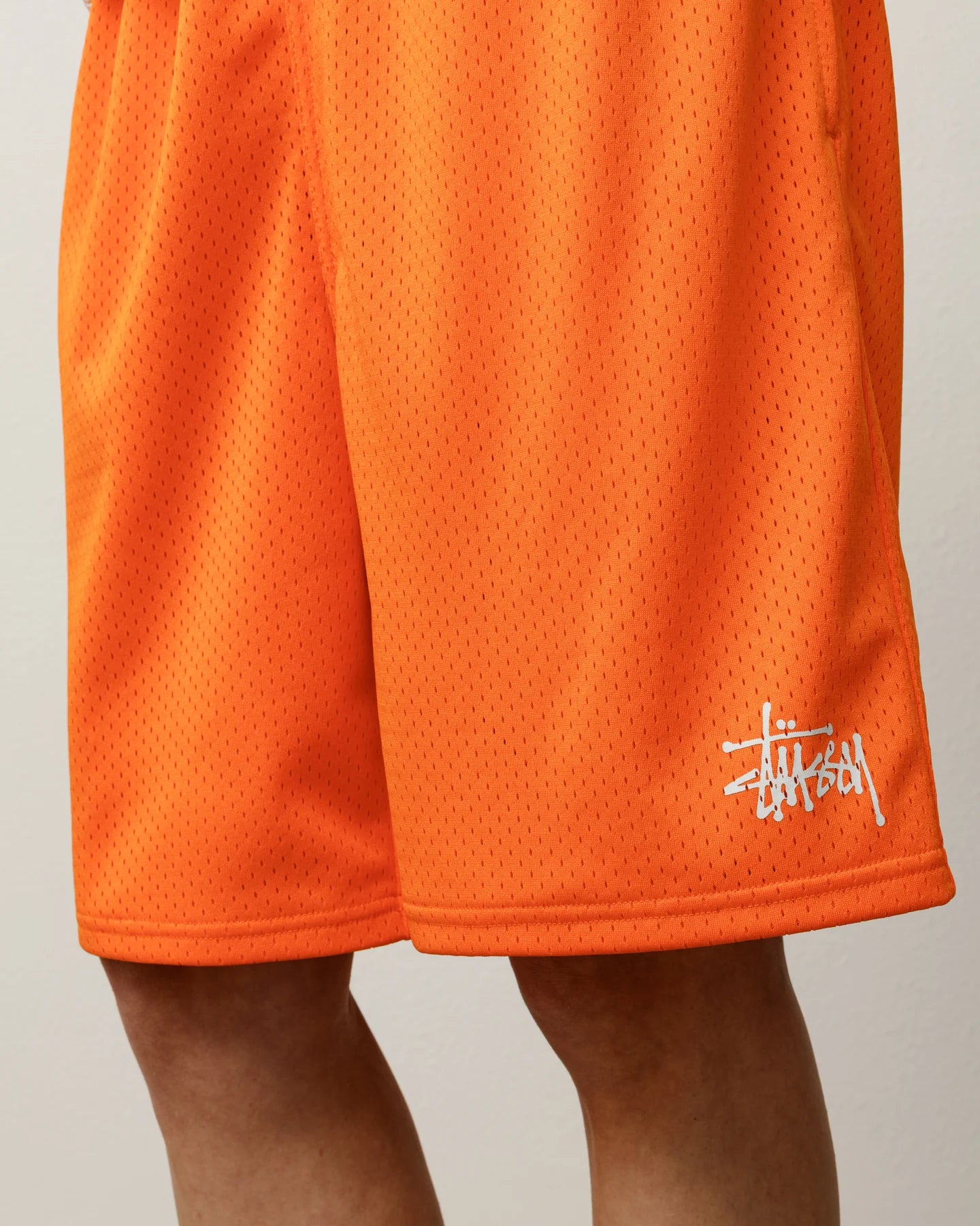 Stussy Basic Mesh Short “Orange”