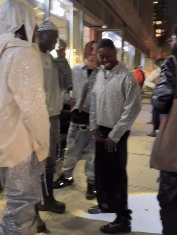 Calça Birth Of A Royal Child Washed 20k Swarovski Diamond “Denim”