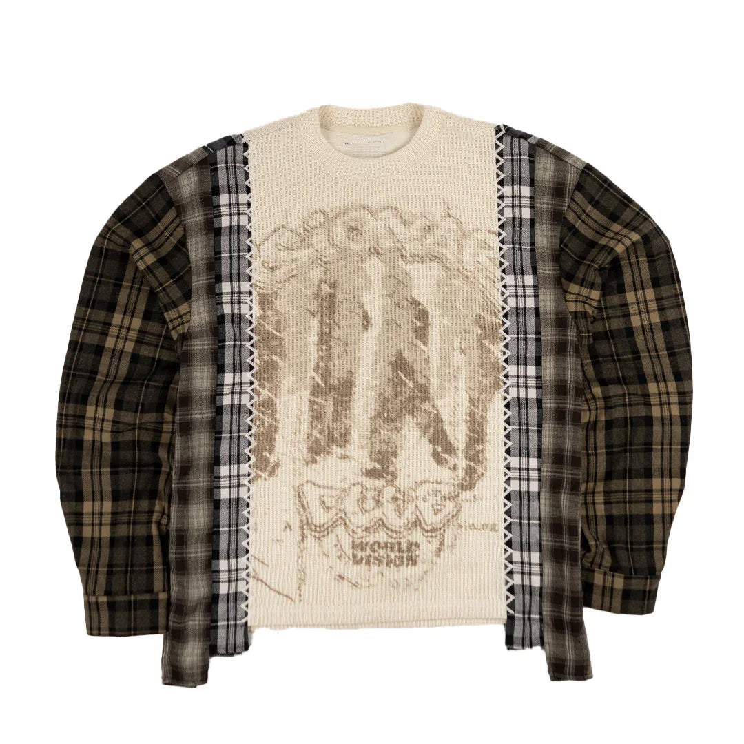 Visionary Club Knitted Flannel “Harvest Patchwork”