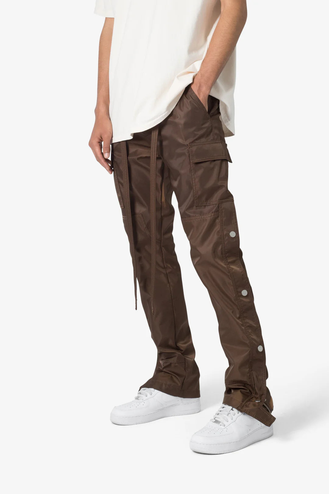 Calça Snap Zipper Cargo “Brown”