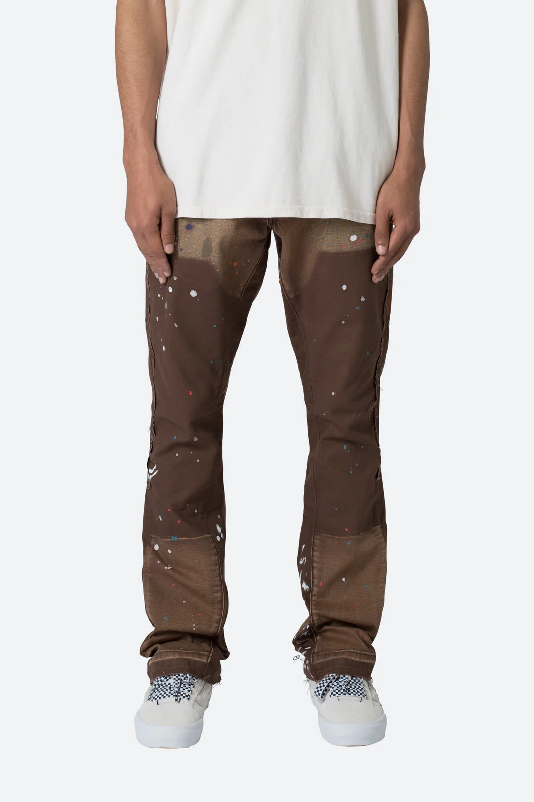 Calça Flare Denim “Chocolate”