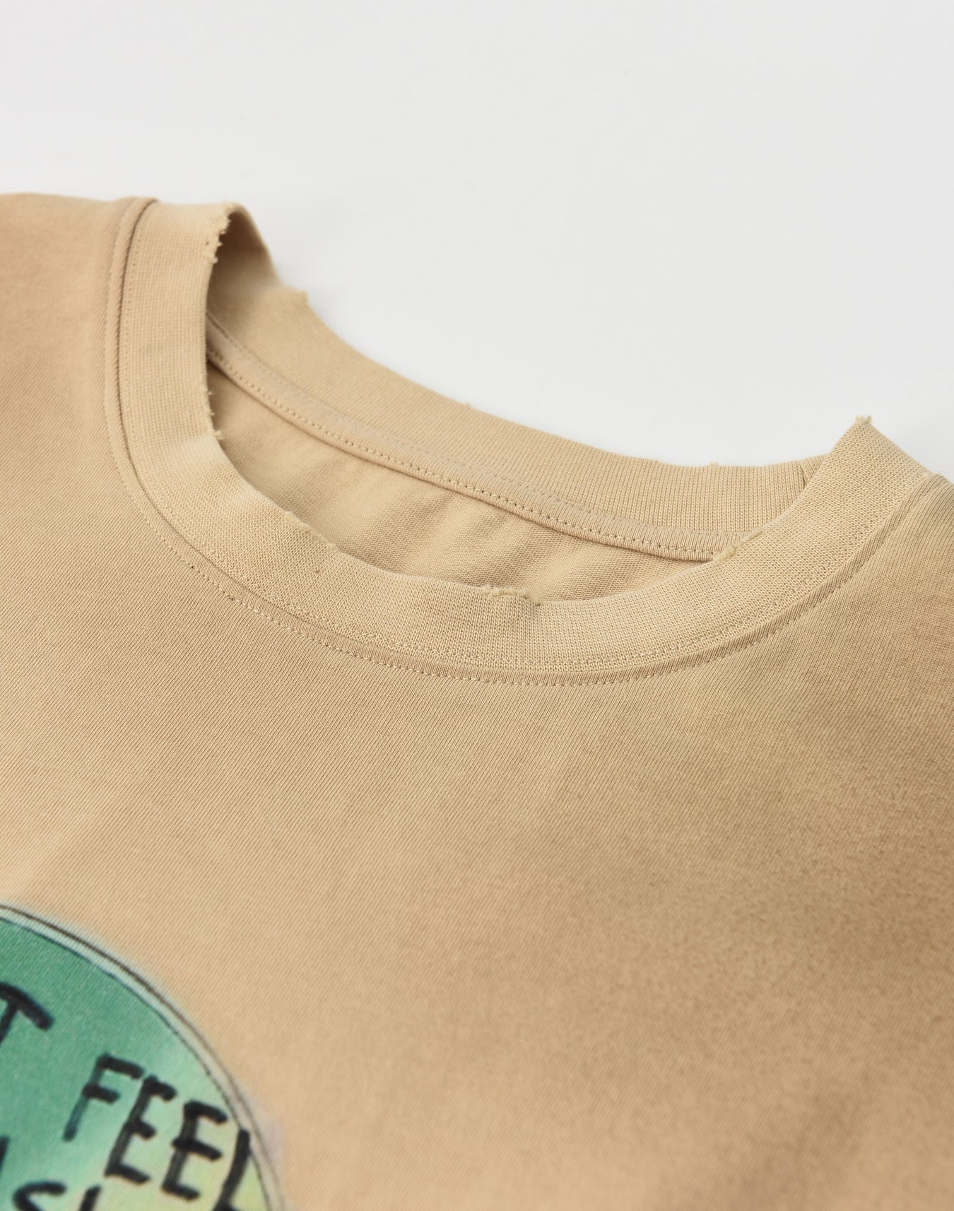 Birth of a Royal Child Distressed Long-sleeve Tee “Stained”