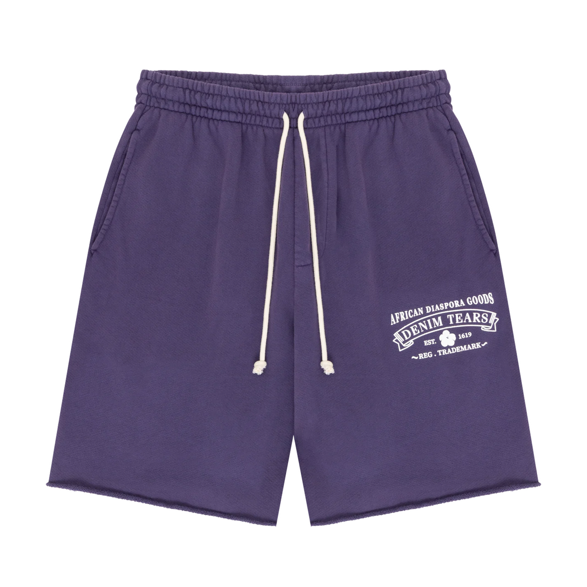 Denim Tears “Washed Purple” Shorts
