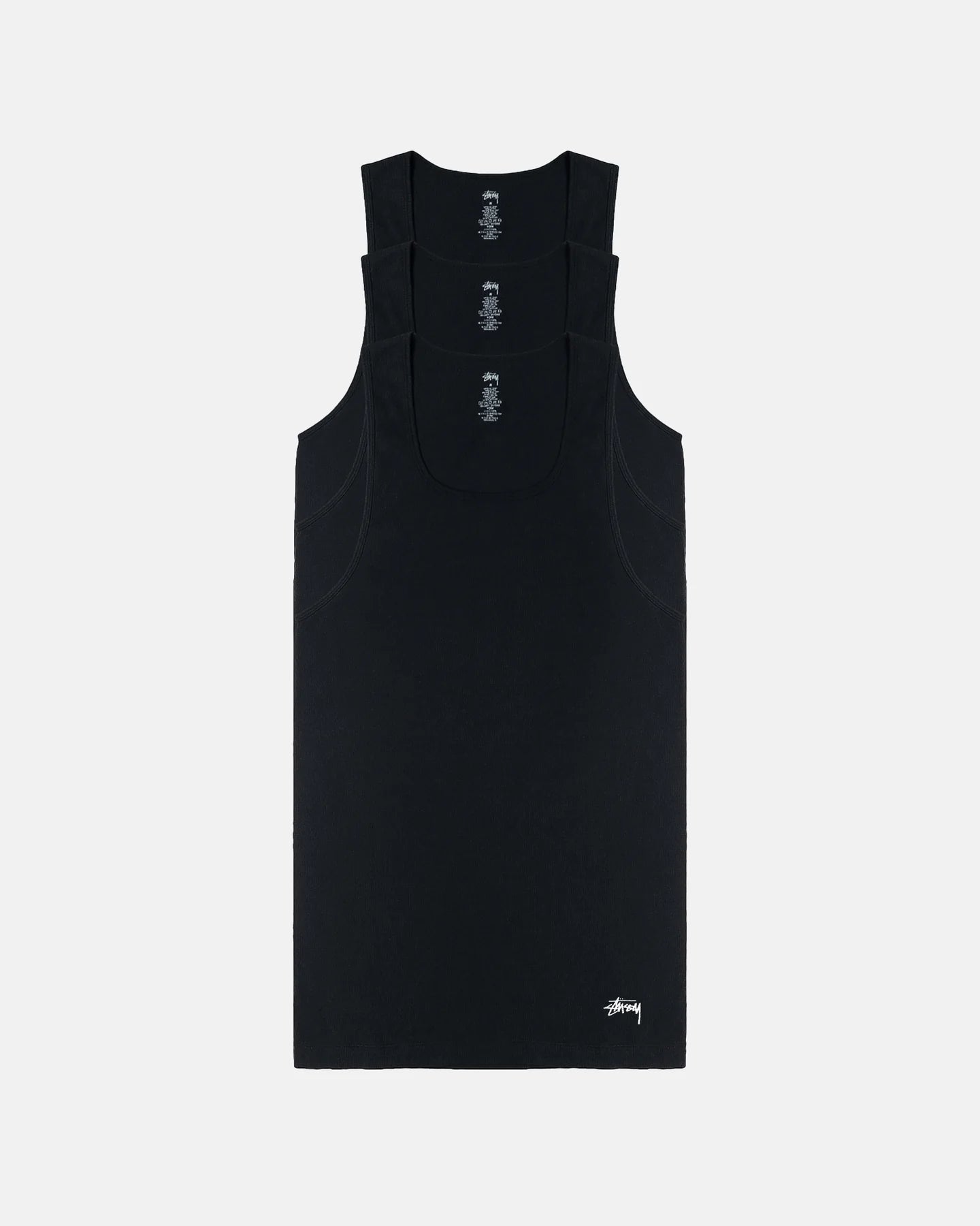 Stüssy Tank Top 3 Pack “Black”