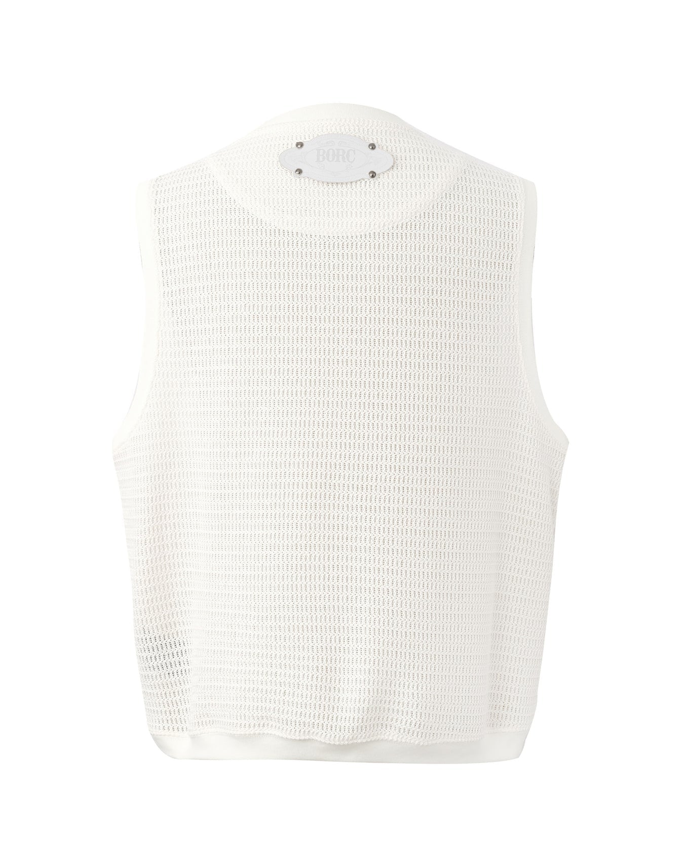 Birth of a Royal Child Fluid Layered Knit Tank In “White”