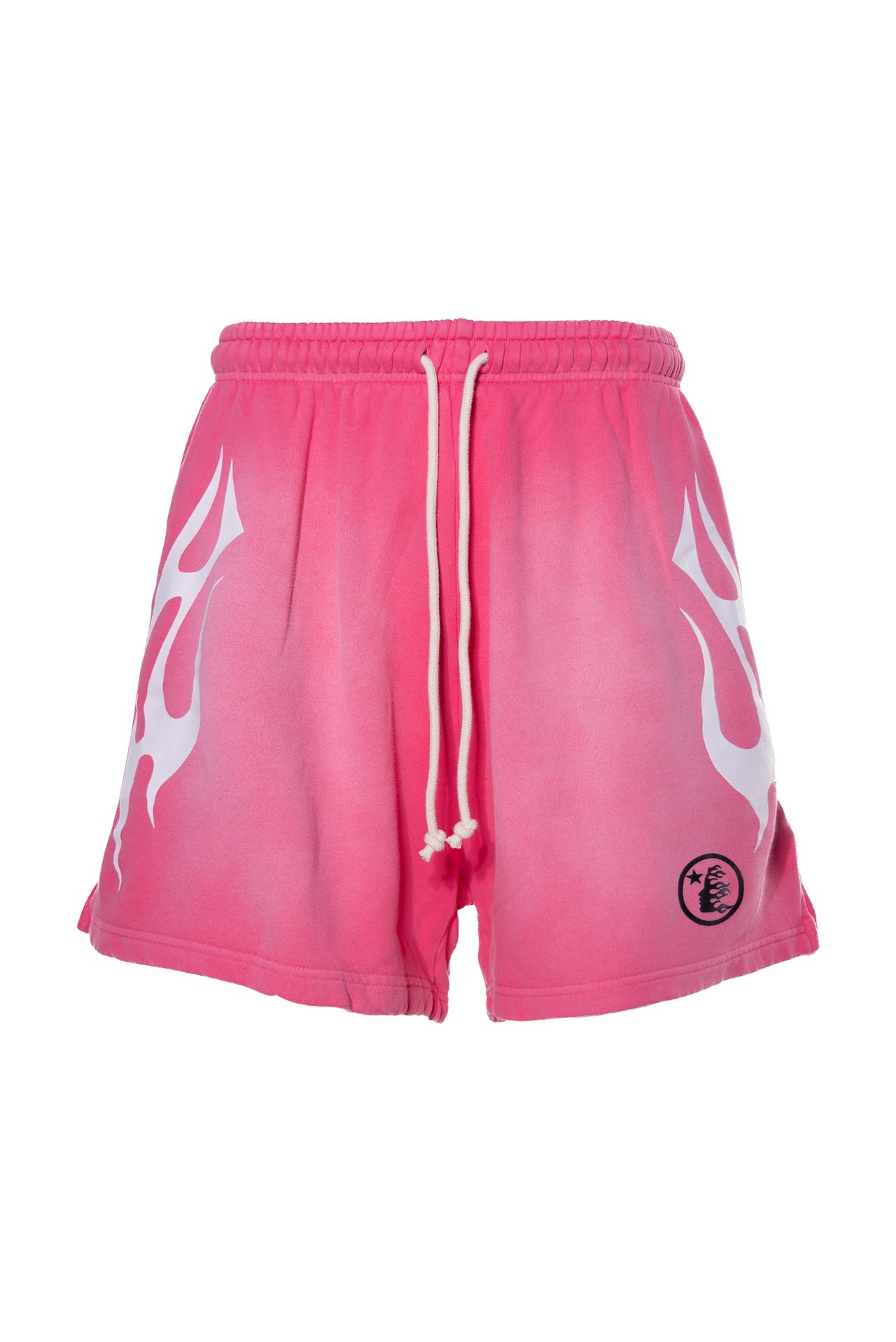 Hellstar Studios Flame Shorts “Pink”