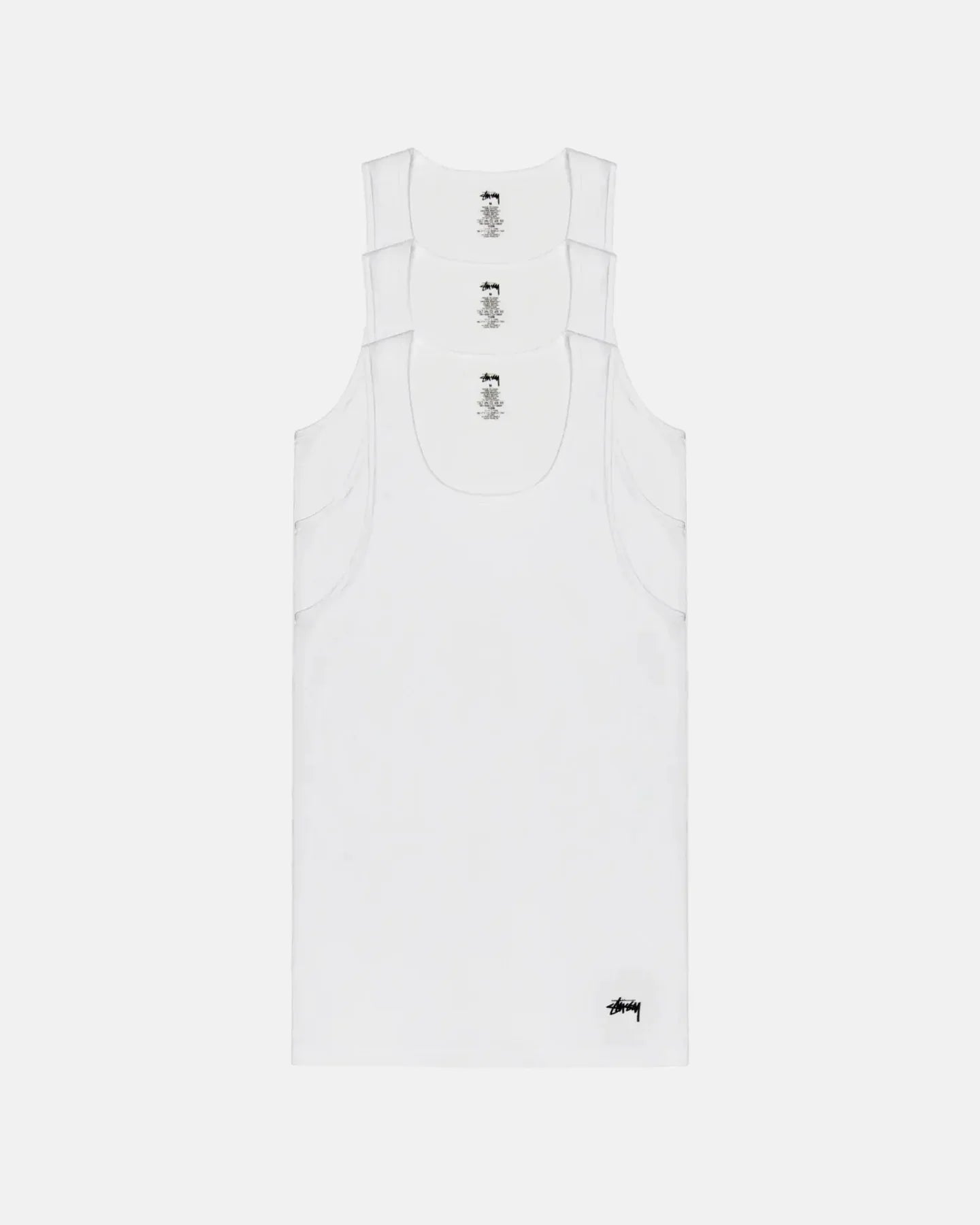 Stüssy Tank Top 3 Pack “White”