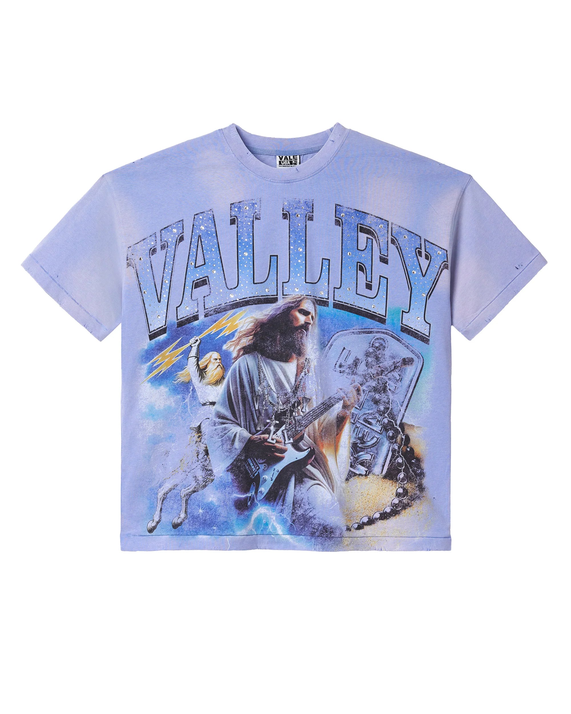 Vale Lives Forever Tee “Holy Metal Bling”
