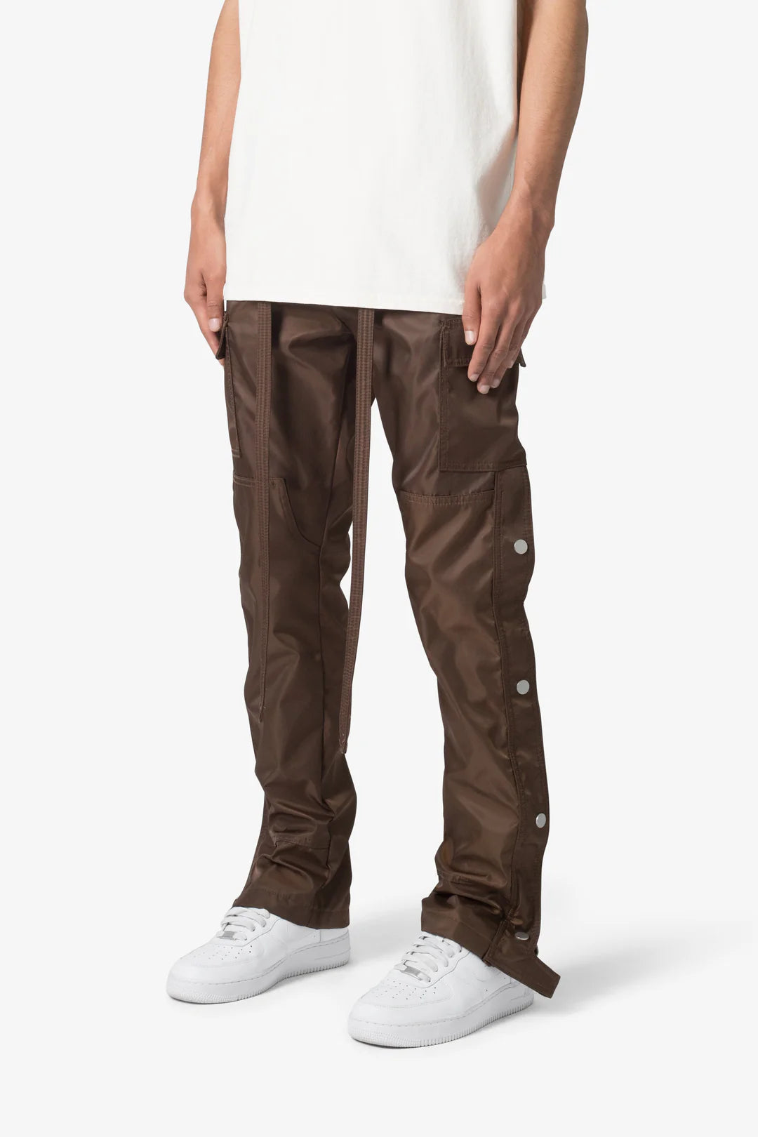Calça Snap Zipper Cargo “Brown”