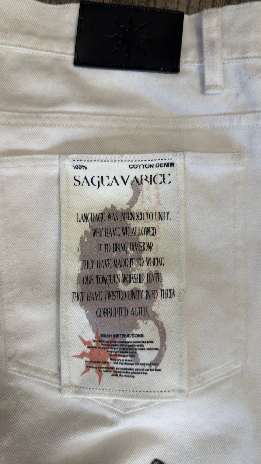Sage Avarice Jeans “Katana”