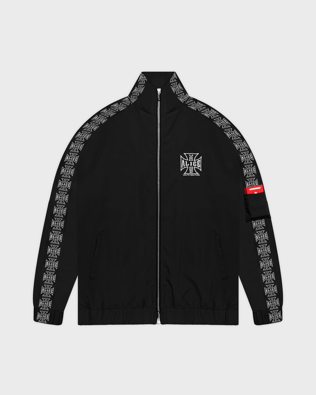 Alice Hollywood Moto Couture Track Jacket “Black”