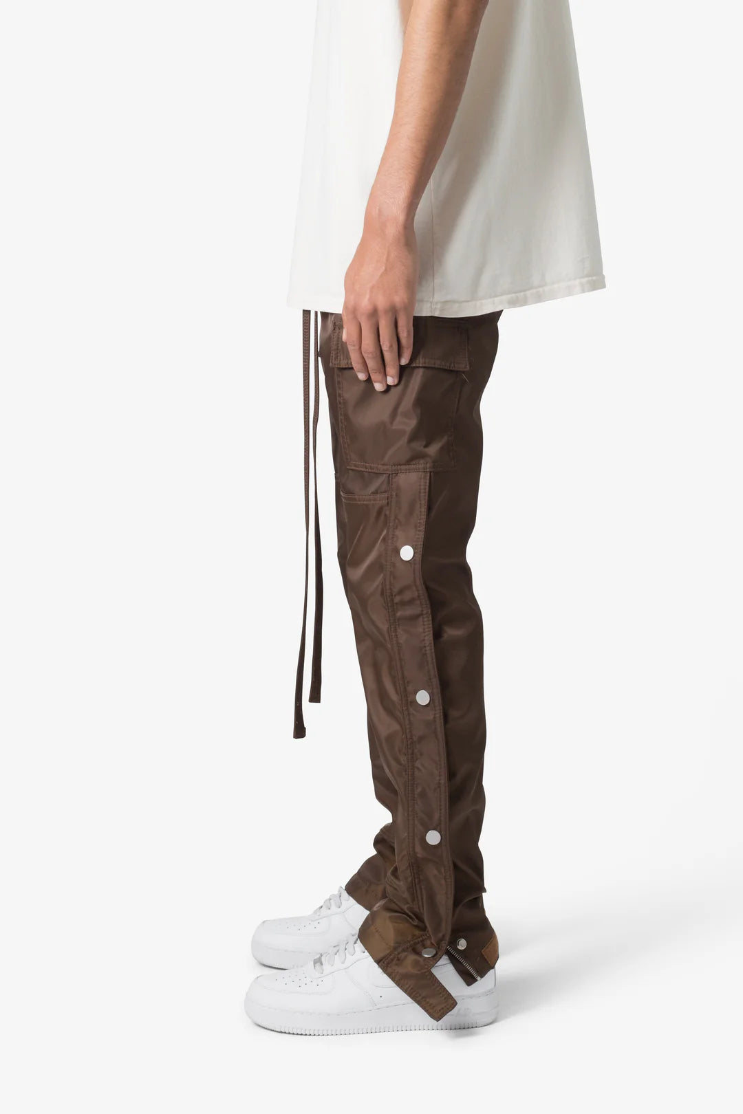 Calça Snap Zipper Cargo “Brown”