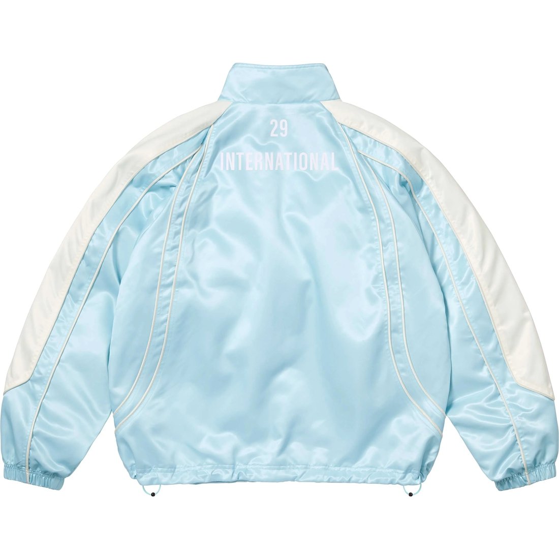 Supreme Satin Piping Pullover “Light Blue”