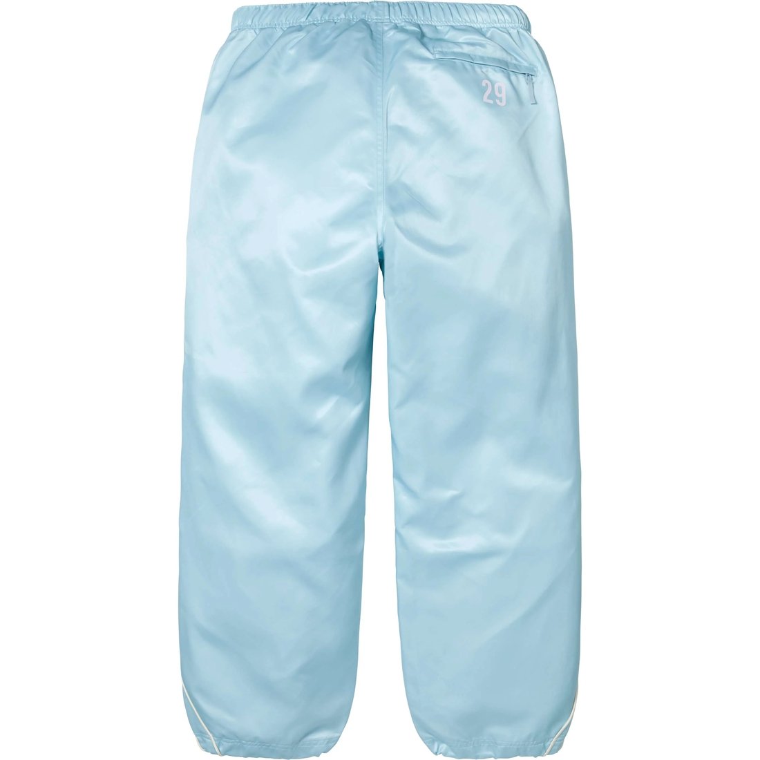 Supreme Satin Track Pants “Light Blue”
