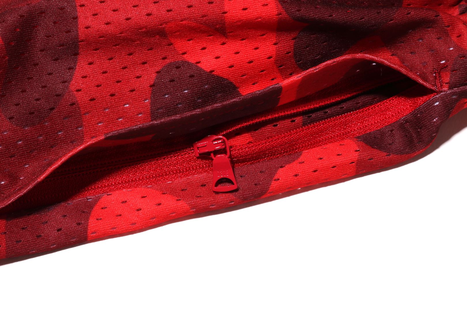 BAPE Color Camo Mesh Shorts “Red”