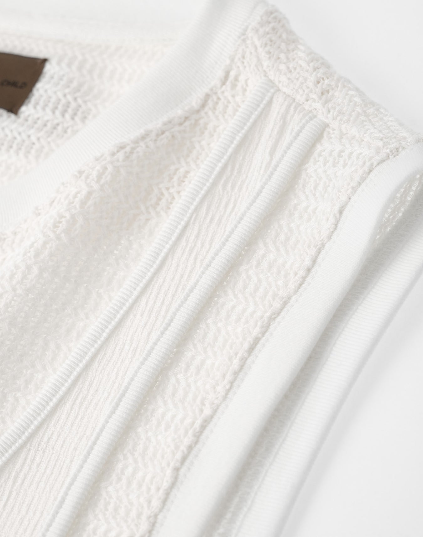 Birth of a Royal Child Fluid Layered Knit Tank In “White”