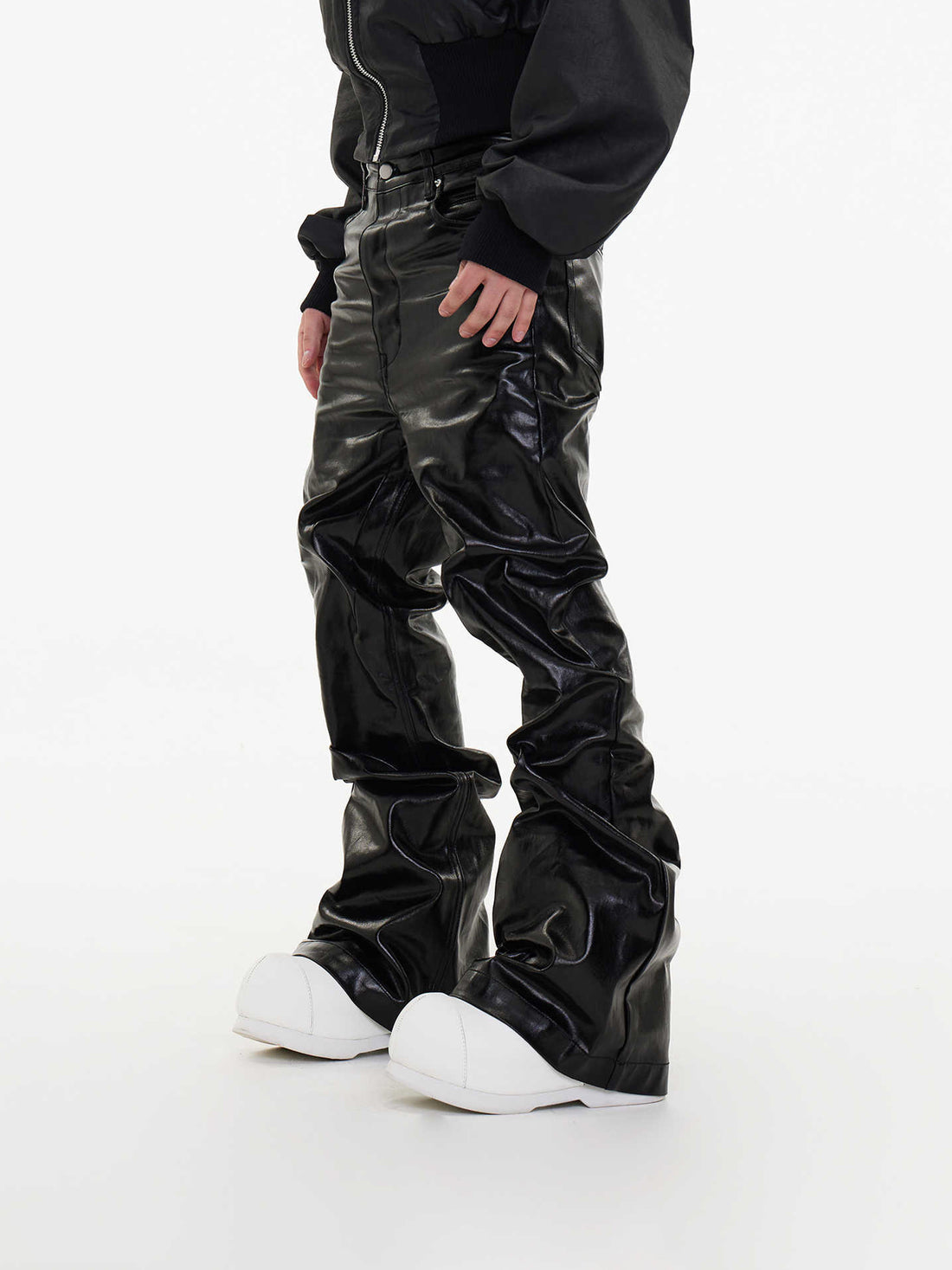 Calça Leather Opium “Black”