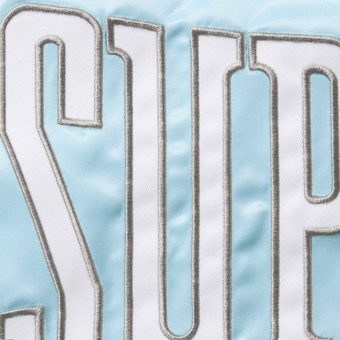 Supreme Satin Piping Pullover “Light Blue”