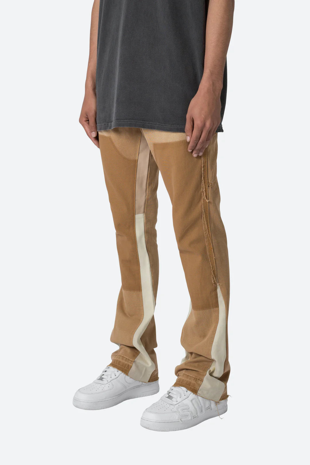 Calça Flare Denim “Brown”