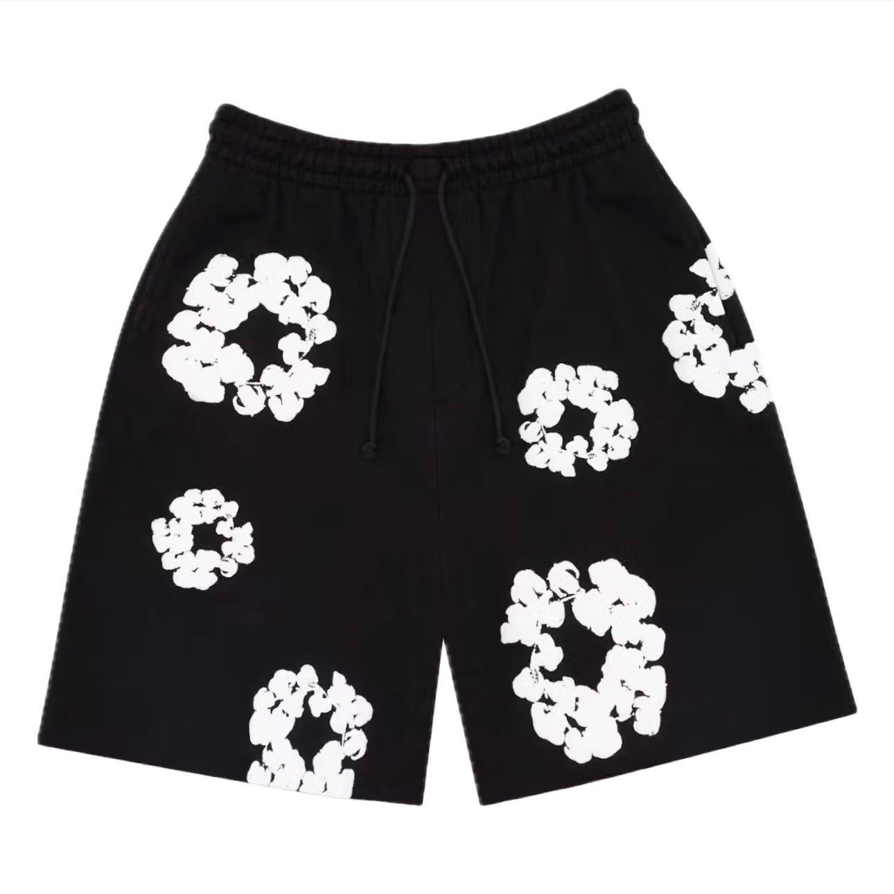 Denim Tears The Cotton Wreath Short “Black”