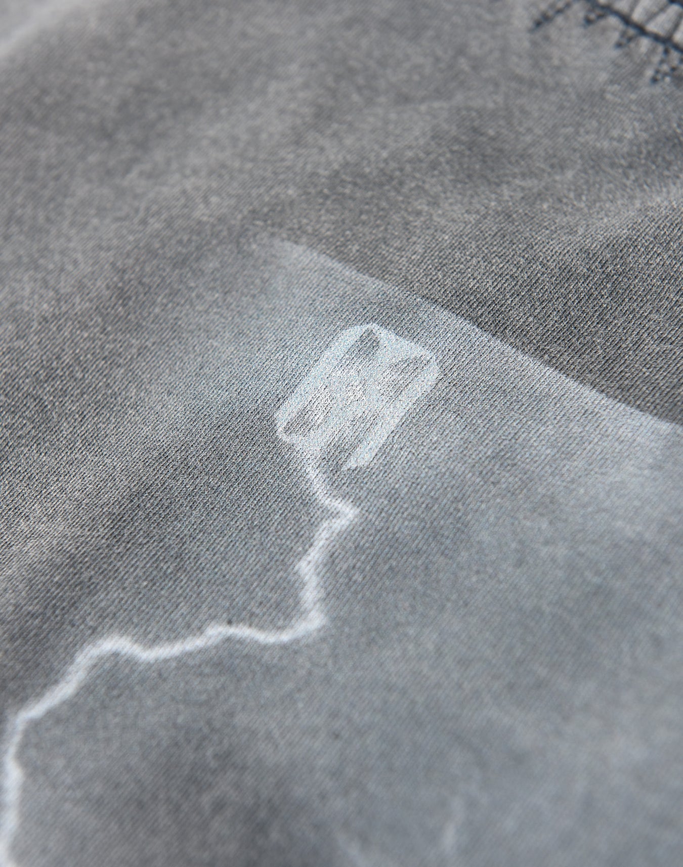 Birth of a Royal Child Distressed Long-sleeve Tee “Stained”