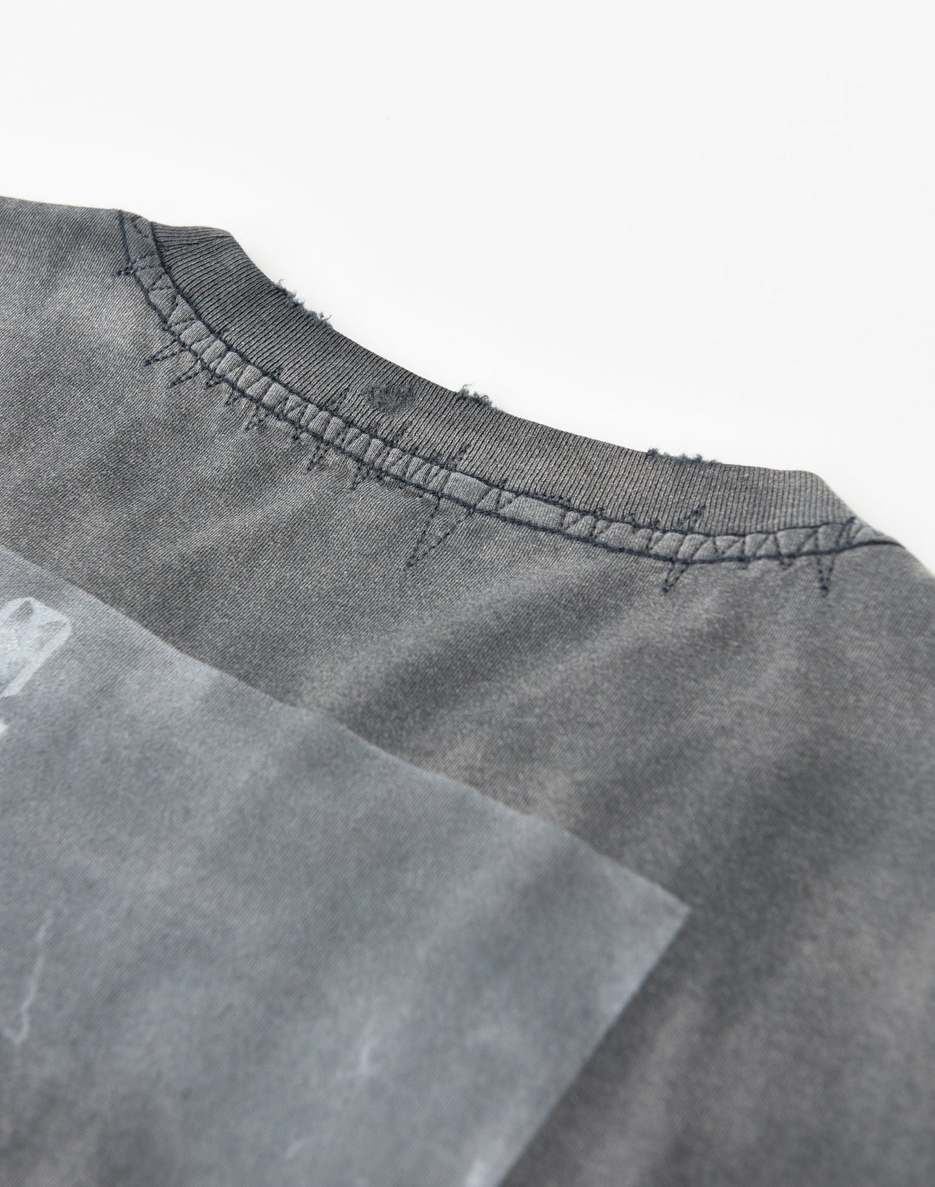 Birth of a Royal Child Distressed Long-sleeve Tee “Stained”