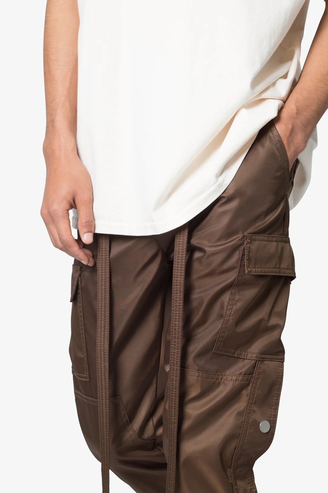 Calça Snap Zipper Cargo “Brown”