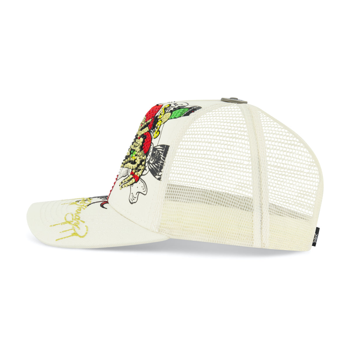 Boné Trucker Ed Hardy “Dagger Snake”