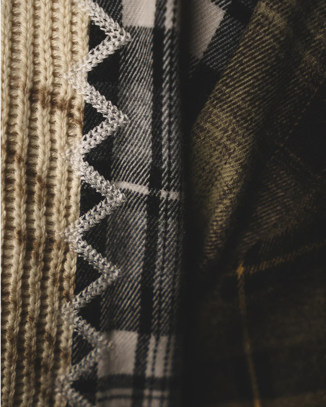 Visionary Club Knitted Flannel “Harvest Patchwork”