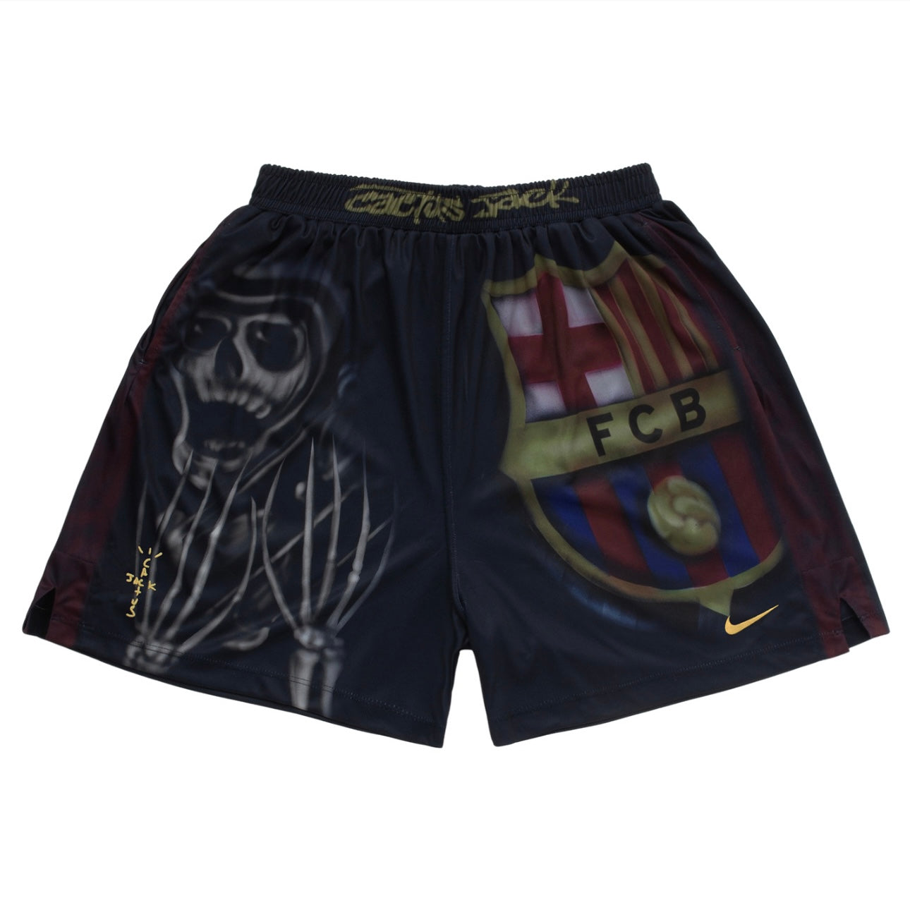 Cactus Jack X Nike X Barcelona Home Shorts “Skeleton”