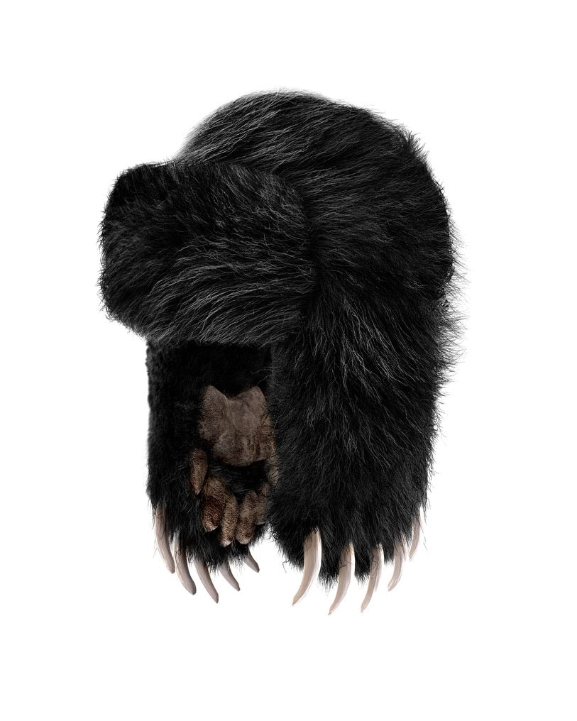 Bravest Bear Claw Hat “Black”