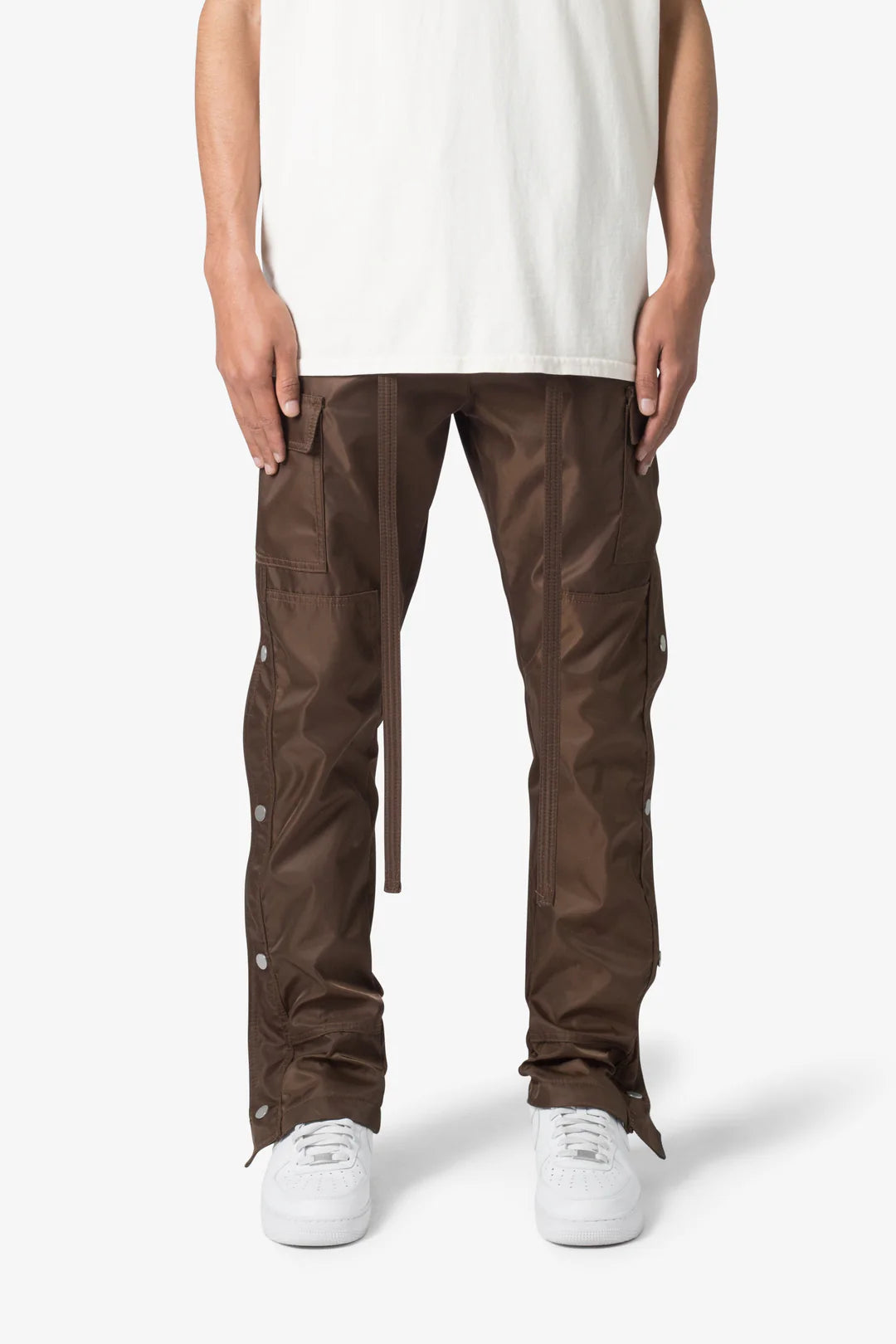 Calça Snap Zipper Cargo “Brown”