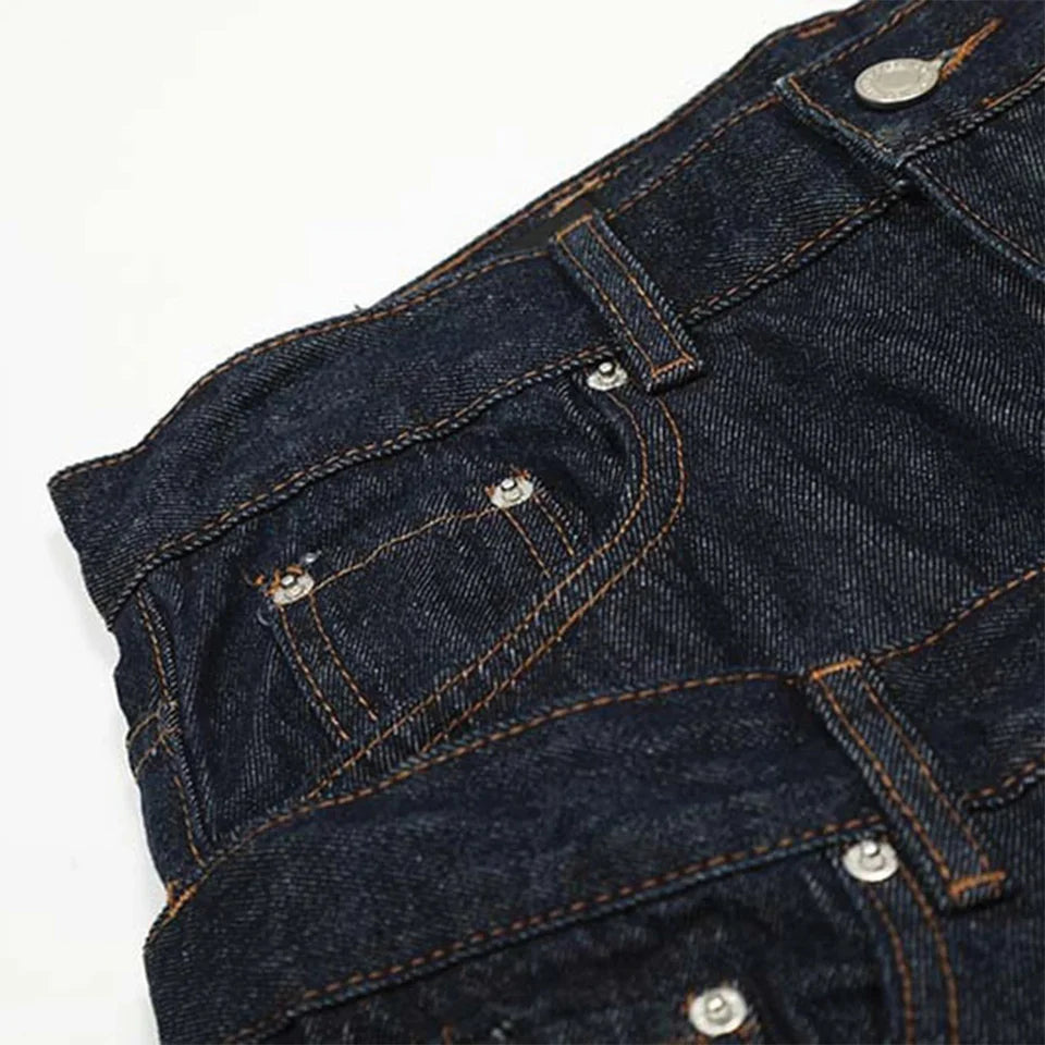 Calça Denim “Deux Visions”