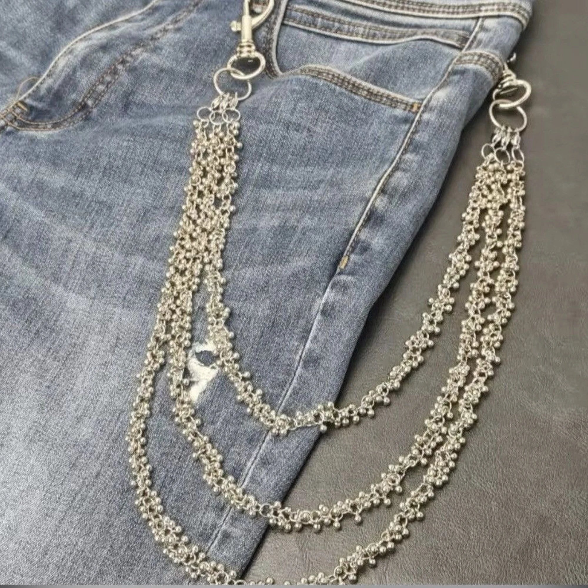 Wallet Chain “Layered Bead”